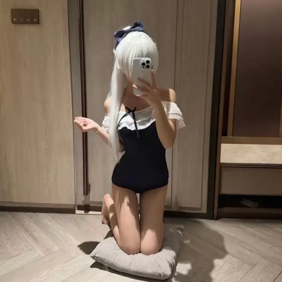 블루아카이브 수영복 미야코 수야코 코스프레ㅣ블아 미소녀