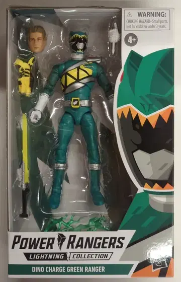 HASBRO 라이트닝 컬렉션 파워 레인저스 공룡체인지 공룡차지 그린 레인저