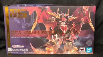 BANDAI SPIRITS METAL ROBOT혼 SD 건담 외전 라크로아의 용사 사탄 건담 = 몬스터 블랙 드래곤 리얼 타입 ver.