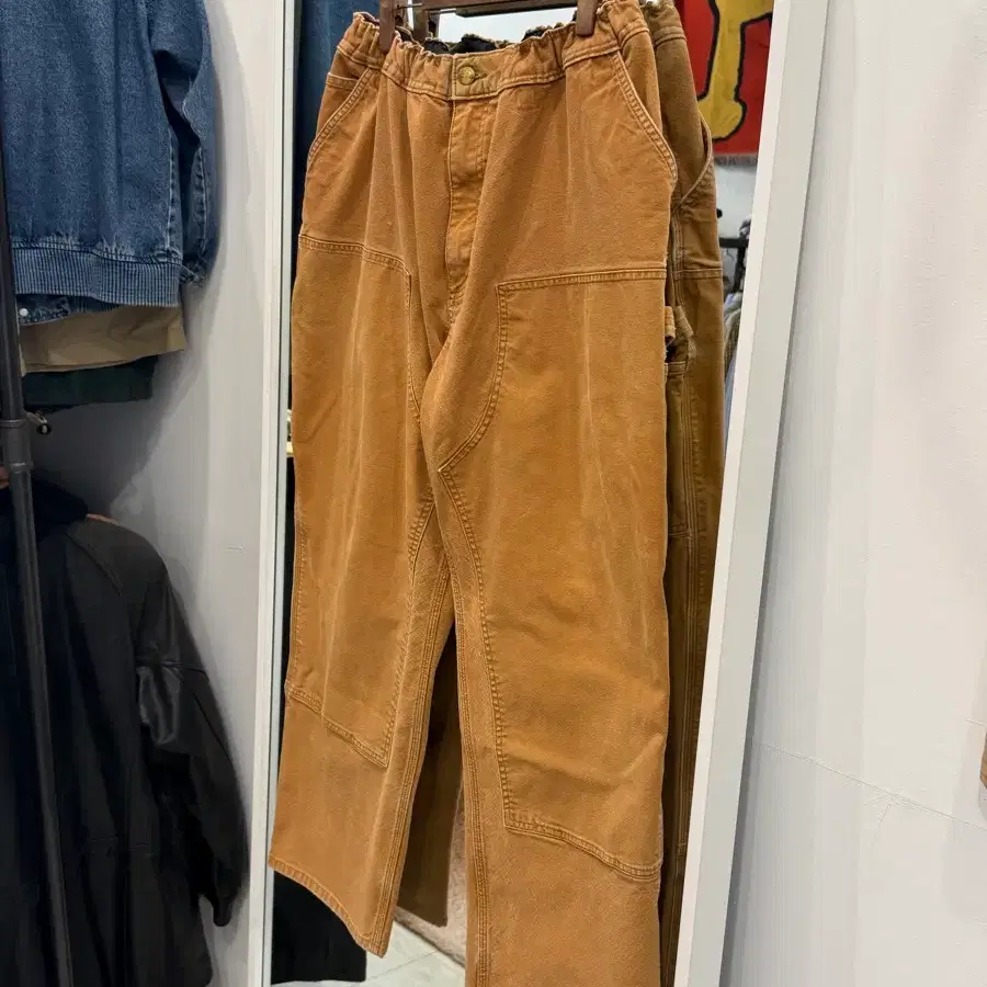 Carhartt 칼하트 덕 캔버스 더블니 카펜터 워크 팬츠 (36-42inch)
