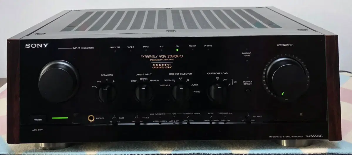 SONY TA-F555ESG 인티 엠프 판매합니다