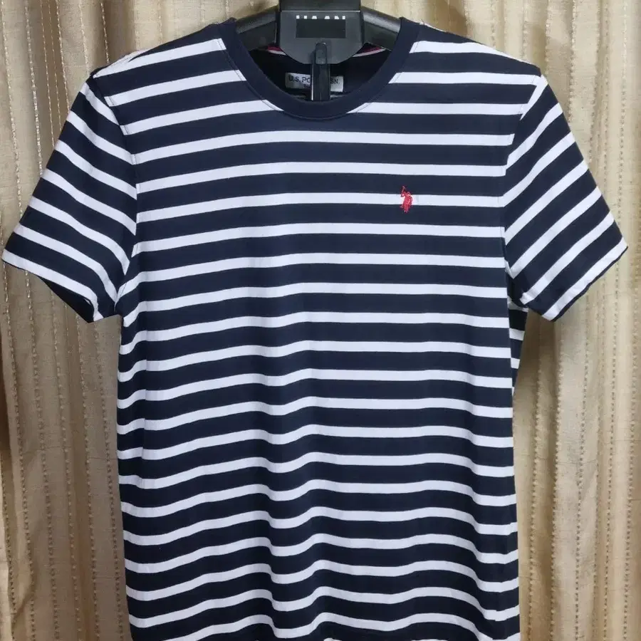 US POLO US. 폴로 ASSN. 스트라이프 반팔티 M