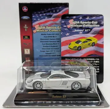 교쇼 1/64 USA 스포츠카 미니카 컬렉션 Saleen S7 (실버) 114580