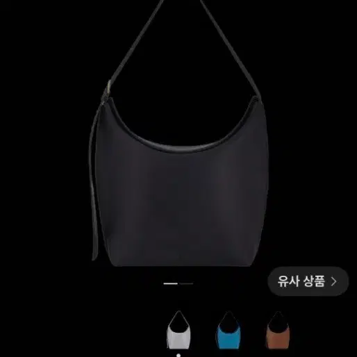 루이까또즈 리앤 숄더백 블랙 소가죽