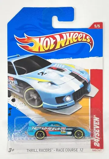 MATTEL THRILLRACERS HOTWHEELS 24/SEVEN V5489