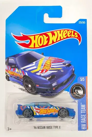 MATTEL HW RACE TEAM HOTHWEELS '96 NISSAN 180SX TYPE X DTY69