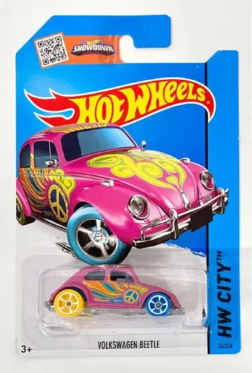MATTEL HW CITY 핫휠 VOLKSWAGEN BEETLE/보물찾기 CFH43
