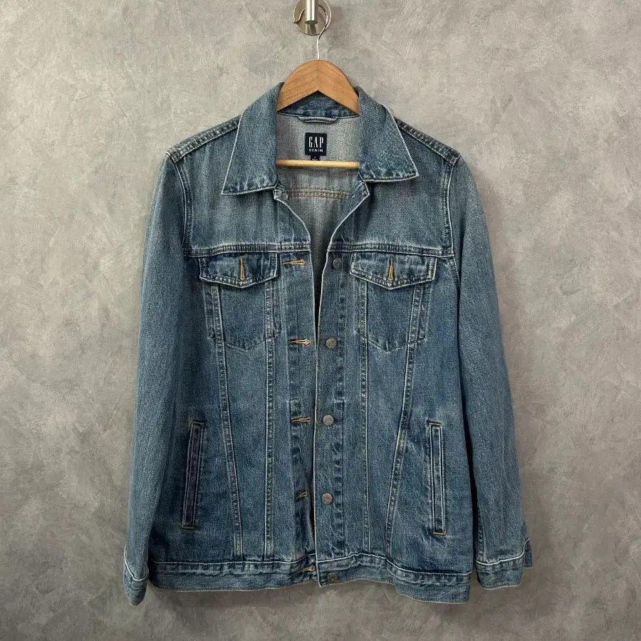 GAP 데님 자켓 블루 청 M