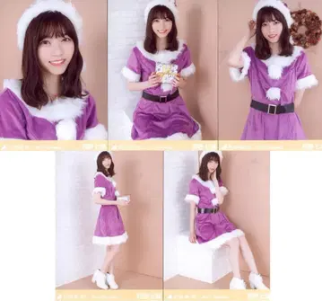 노기자카46 WEBSHOP 한정판 니시노 나나세 2017 Christmas 5종 컴프