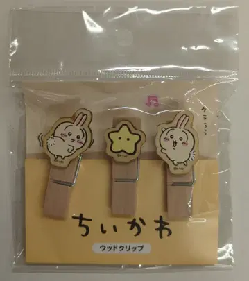 카미오재팬 우드 클립 치이카와 토끼
