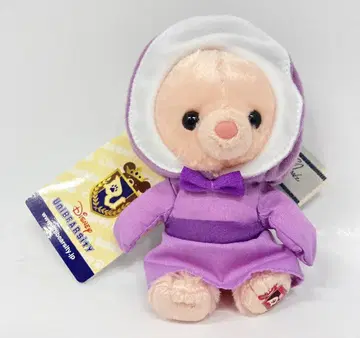 디즈니 스토어 배지 부착 키체인 UniBEARsity 마카롱 (야옹이 오이스터) 4주년