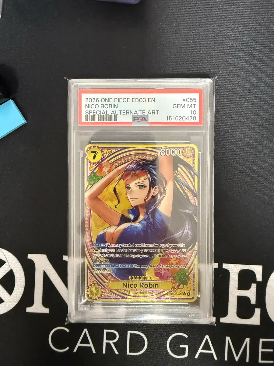 북미 히로인즈 eb03 로빈 sp psa10