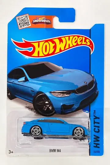 MATTEL HW CITY HOTWHEELS BMW M4 블루 24/250