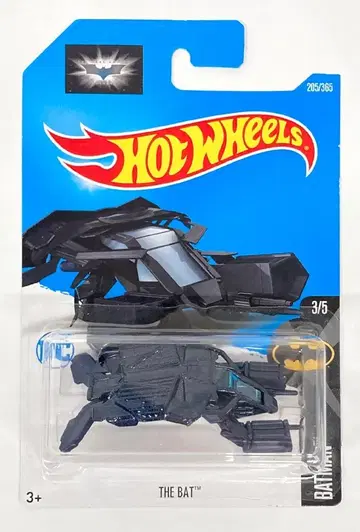 MATTEL 배트맨 핫휠 더 배트 3/5