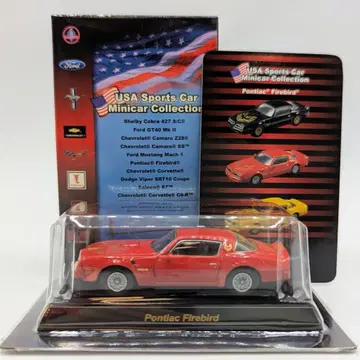교쇼 1/64 USA 스포츠카 미니카 컬렉션 Pontiac Firebird (레드) 114580