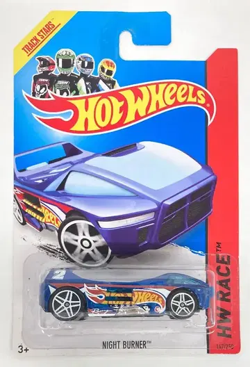 MATTEL HW RACE BFD22 NIGHT BURNER 보물찾기 147/250