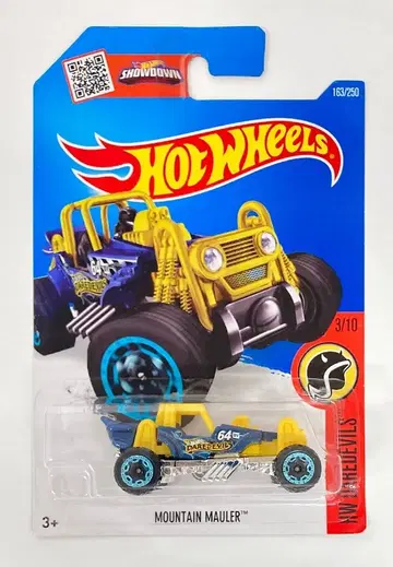 MATTEL HOTWHEELS HW DAREDEVILS 3/10 DHR64 MOUNTAIN MAULER 보물 사냥 163/250