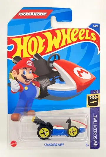 MATTEL HW SCREEN TIME 1/10 HHD78 STANDARD KART/MARIO 8/250