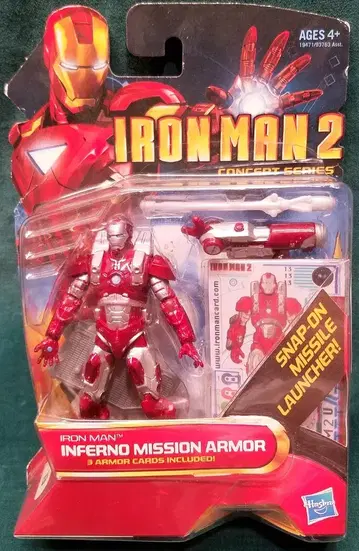 HASBRO IRON MAN INFERNO MISSION ARMOR 13