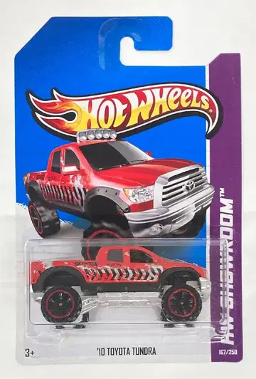 MATTEL HW SHOWROOM HOT WHEELS '10 TOYOTA TUNDRA 레드 167/250