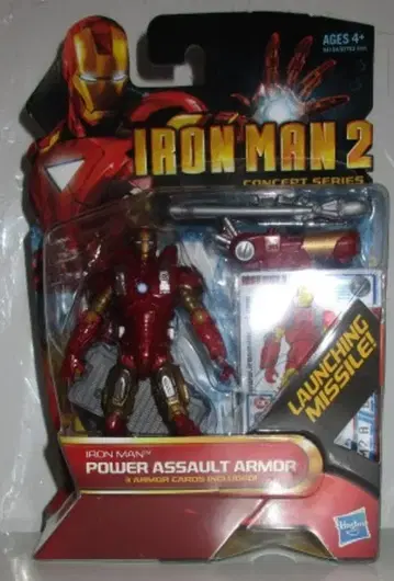HASBRO IRONMAN2/MOVIE IRONMAN POWER ASSAULT ARMOR 4