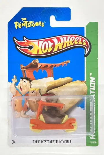 MATTEL HW IMAGINATION 핫휠 THE FLINTSTONES FLINTMOBILE 70/250
