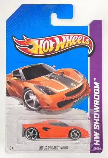 MATTEL HOTWHEELS HW SHOWROOM X1990 LOTUS PROJECT M250/ 오렌지 171/250