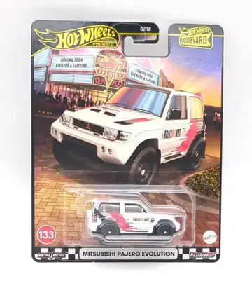MATTEL HOTWHEELS BOULEVARD JBL26 MITSUBISHI PAJERO EVOLUTION 133