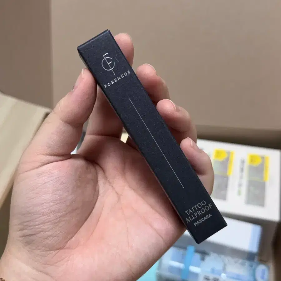 (새상품) 포렌코스 타투 올프루프 마스카라 블랙