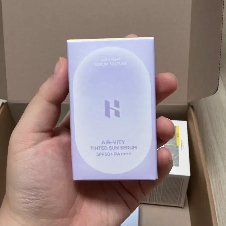 (새상품) 에어비티 틴티드 선 세럼 레몬 SPF50+ PA+++