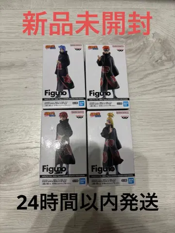 NARUTO-나루토- 돌풍전 Figuno- 아카츠키 새벽 전 4종 컴프 세트