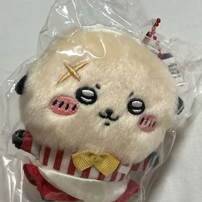 치이카와 랏코 레스토랑 마스코트 키링 인형 먼작귀
