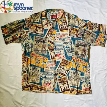 Disney x Reyn Spooner 알로하 셔츠 레인스푸너