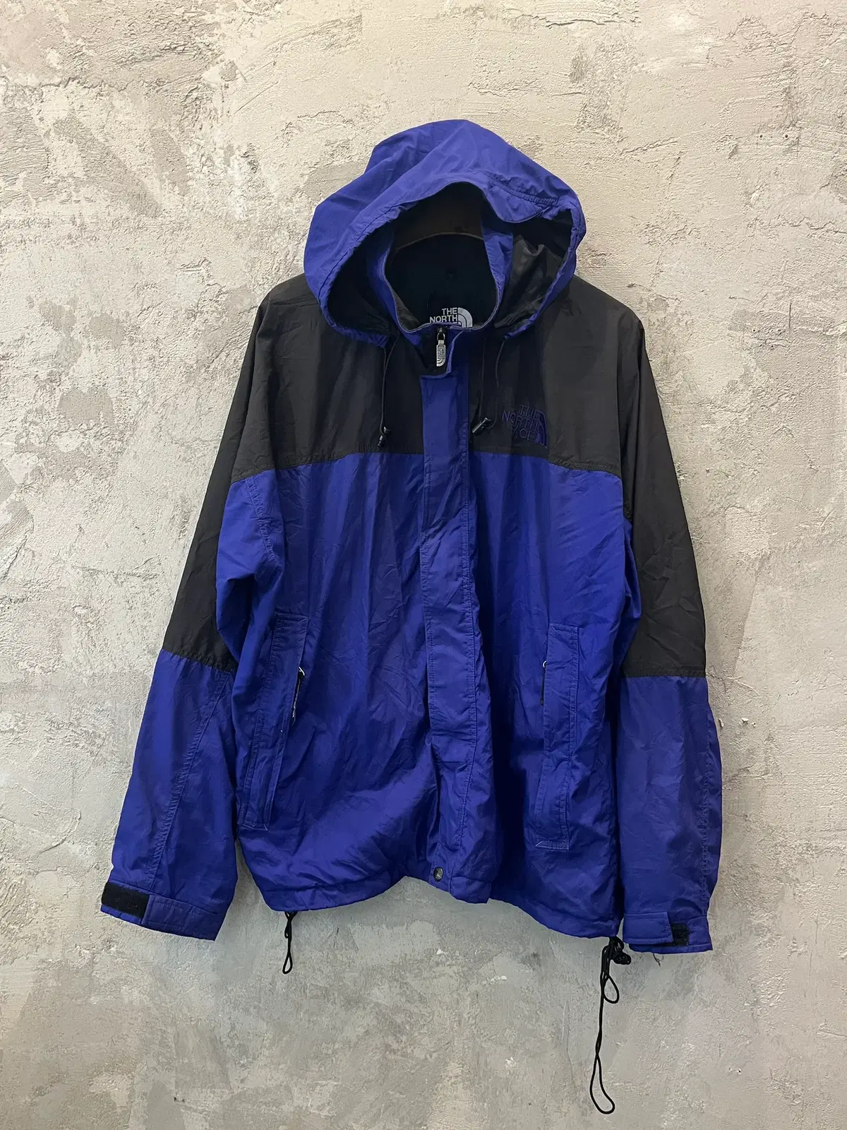 (XL)노스페이스 배색 마운틴 자켓 바람막이