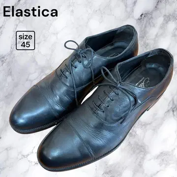 [Elastica] 스트레이트 팁 드레스 슈즈 45 이탈리아제 천연 가죽