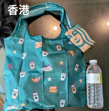 홍콩 스타벅스 에코백 접이식 컴팩트