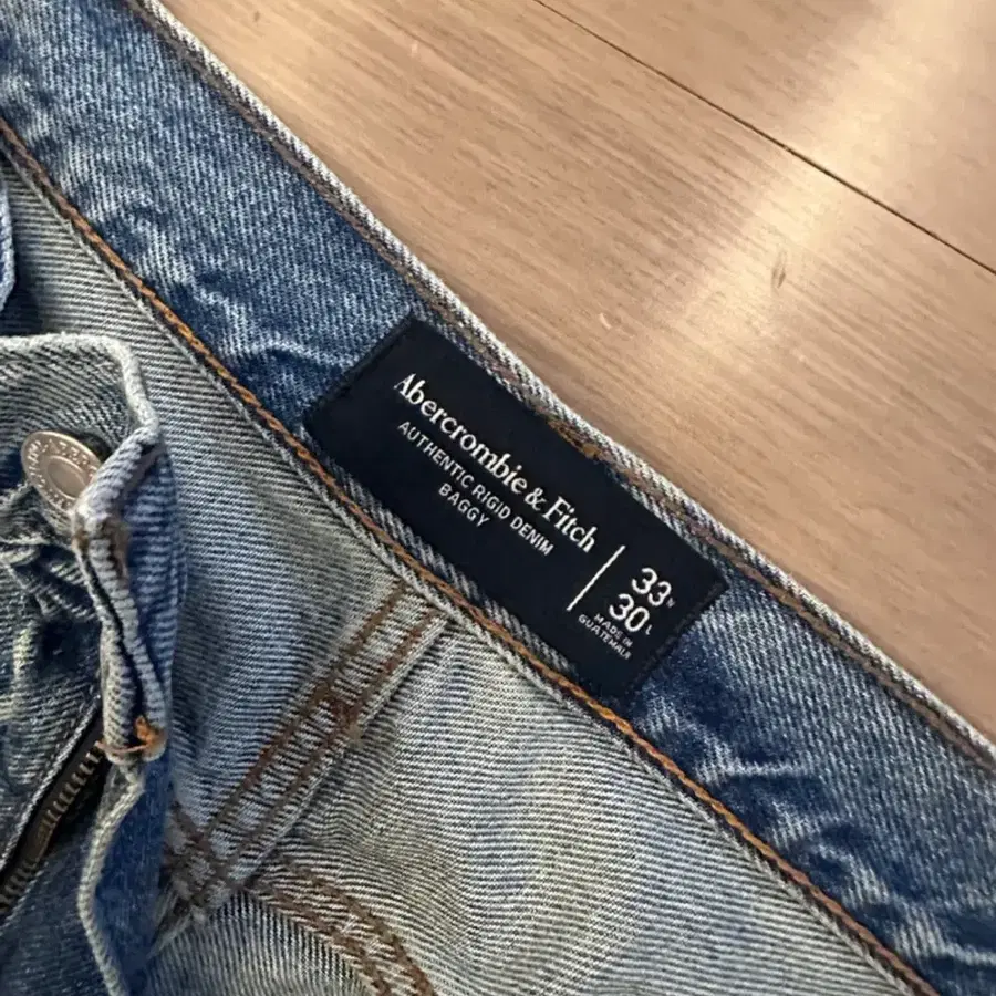 Abercrombie & Fitch 카펜터 데님 팬츠 33x30 새상품