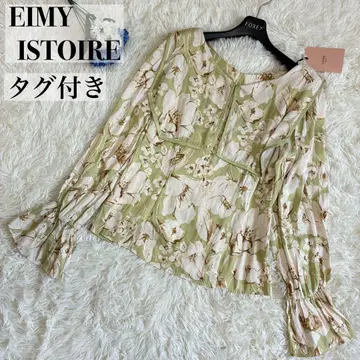 택 포함 극미품 EIMY ISTOIRE SheilaFlower 블라우스