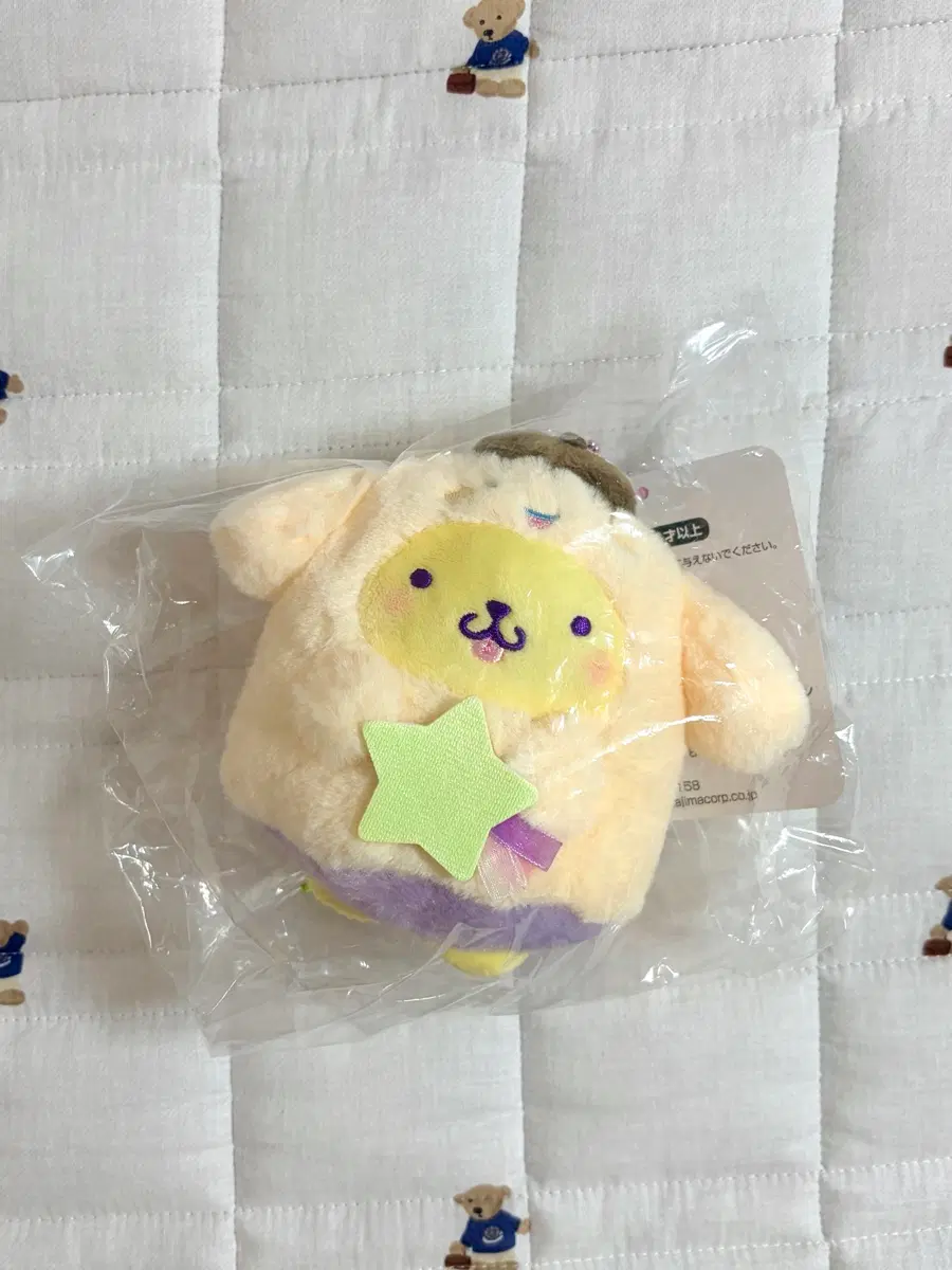 산리오 폼폼푸린 유령 별 야광 인형 미개봉