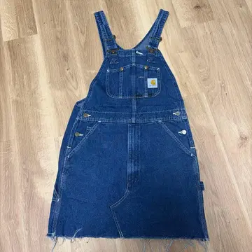 Carhartt 데님 오버롤 살로펫 빈티지