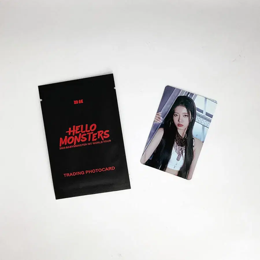 베이비몬스터 로라 1st 월드투어 헬로 몬스터 인 서울 포토카드 1 BABYMONSTER RORA WORLD TOUR HELLO MONSTER IN SEOUL PHOTOCARD 1