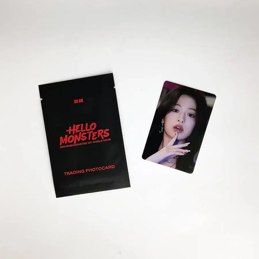 베이비몬스터 아현 월드투어 헬로 몬스터 인 서울 포토카드 3 BABYMONSTER AHYEON WORLD TOUR HELLO MONSTER IN SEOUL PHOTOCARD 3