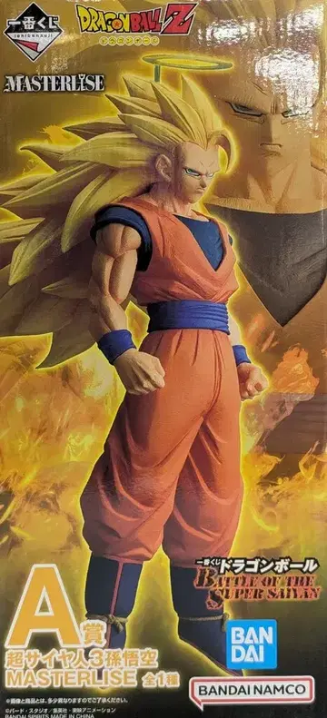 BANDAI SPIRITS 제일복권 드래곤볼 BATTLE OF THE SUPER SAIYAN A상 초사이어인3 손오공 MASTERLISE