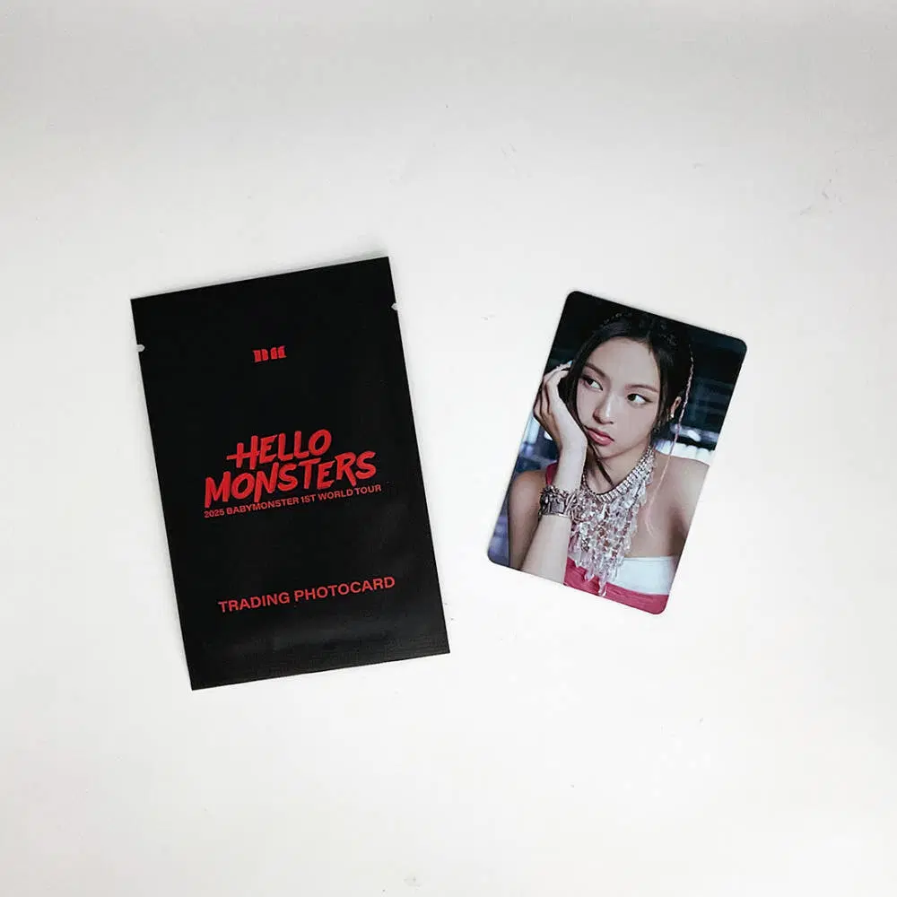 베이비몬스터 치키타 월드투어 헬로 몬스터 인 서울 포토카드 BABYMONSTER CHIQUITA WORLD TOUR HELLO MONSTER IN SEOUL PHOTOCARD 2