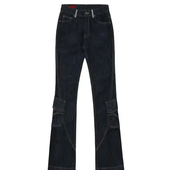 보헤미안서울 SELVEDGE CARGO BOOTC UT, BLUE