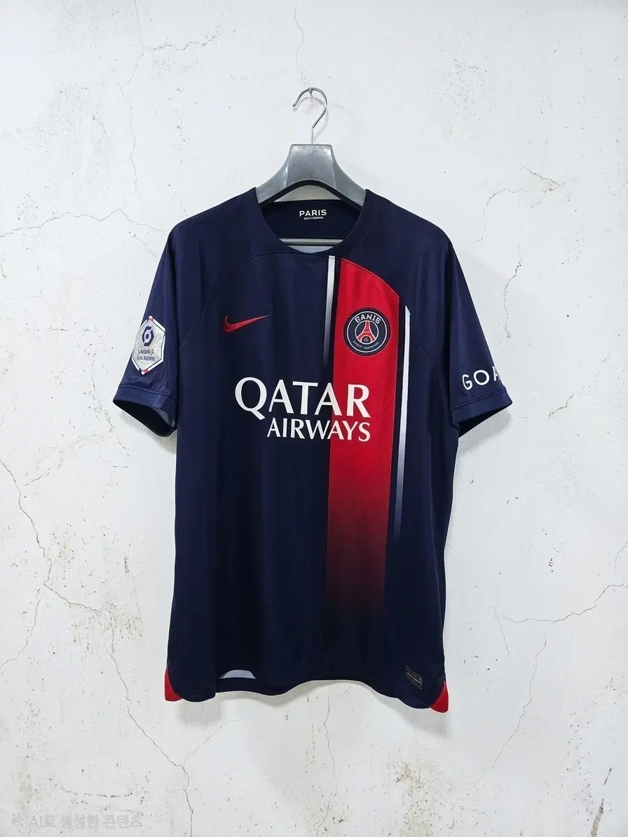 나이키 PSG 23/24 MBAPPE 7번 레프리카 유니폼 L