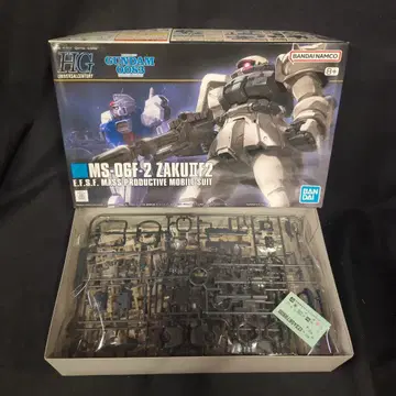BANDAI SPIRITS HGUC 1/144 반다이남코판 자쿠 IIF2형 연방군 사양/8+ 표기 107
