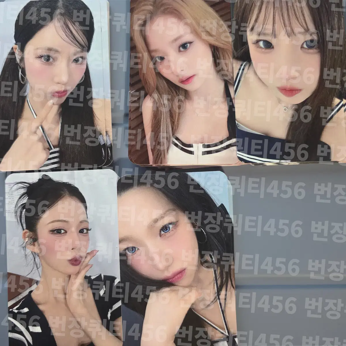 프로미스나인 GLOW ME 점프업 대면 팬사인회 특전포카 세트