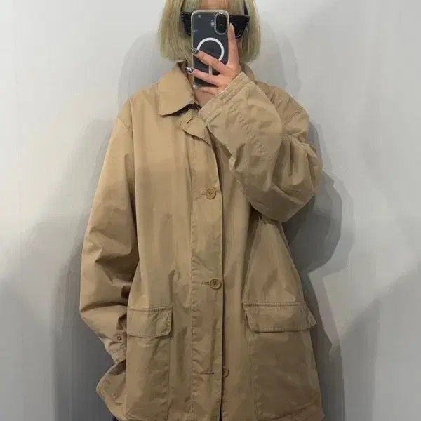 105 폴로 랄프 로렌 00s 빈티지 맥코트 베이지