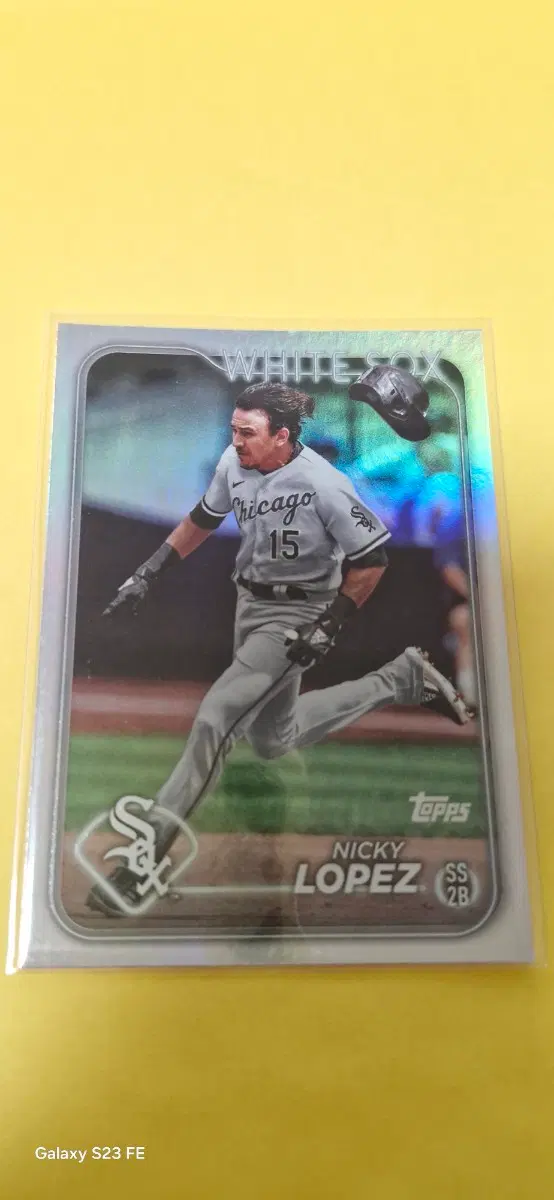 MLB 2024 화이트삭스 니키 로페즈 카드